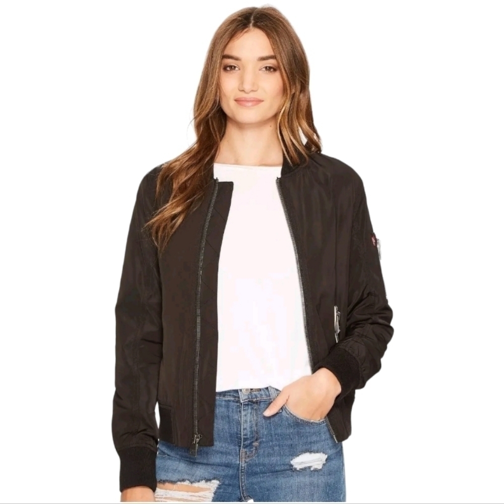 Levi's Flight Bomber Jacket Black NWT